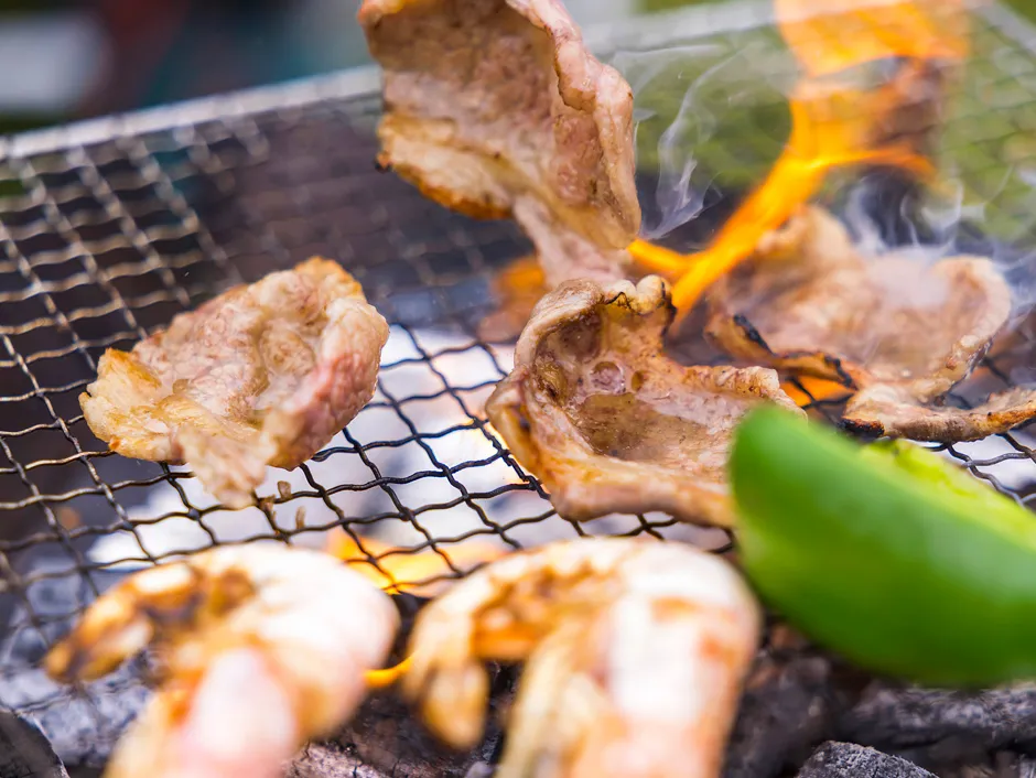 地元の食材